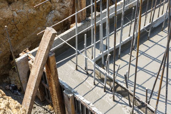 Concrete Footing Pouring in Santa Ana