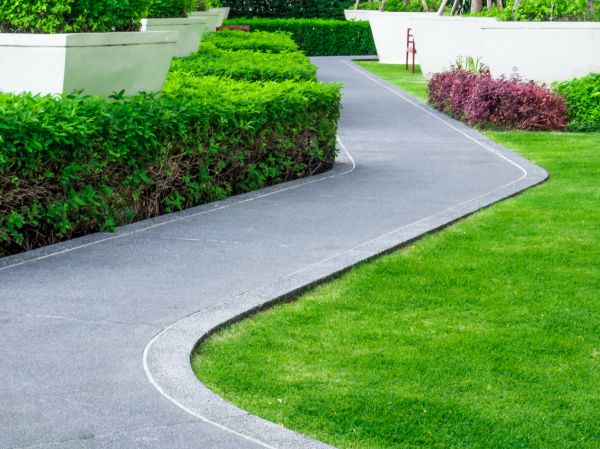 Walkway Curb Installation in Santa Ana