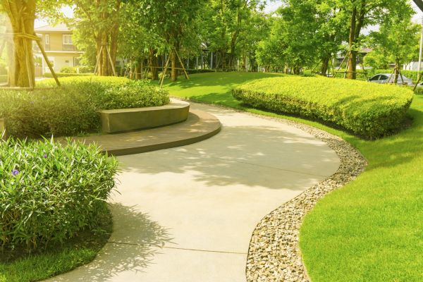 Cement Walkway Installation in Santa Ana