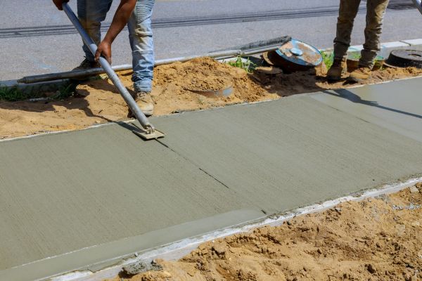 Cement Pathway Installation in Santa Ana