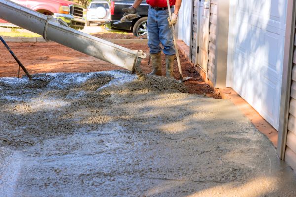 Cement Driveway Pouring in Santa Ana