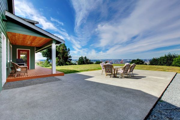 Backyard Concrete Paving Service