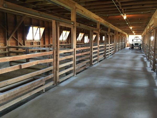 Barn Slab Construction in Santa Ana