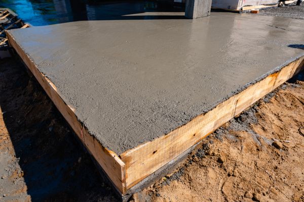 Outdoor Slab Installation in Santa Ana