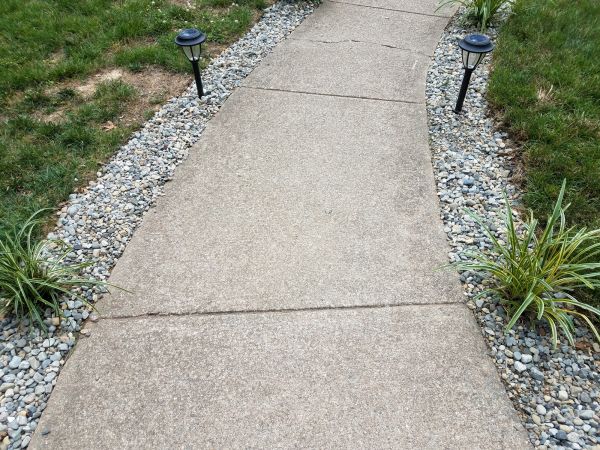 Cement Path Construction in Santa Ana