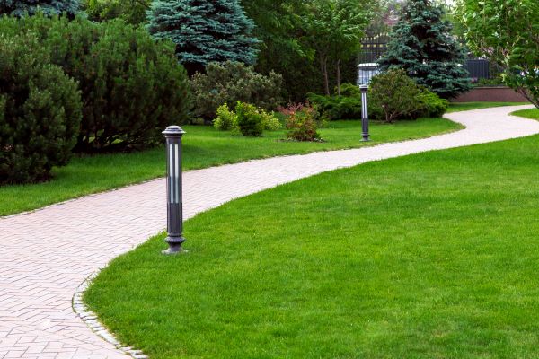 Backyard Sidewalk Installation in Santa Ana